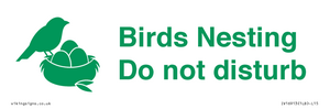 IV16913: Birds Nesting Do not disturb