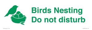 IV16913: Birds Nesting Do not disturb