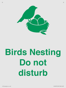 IV16913: Birds Nesting Do not disturb