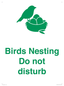 IV16913: Birds Nesting Do not disturb