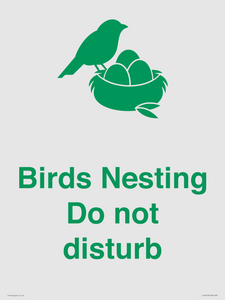 IV16913: Birds Nesting Do not disturb