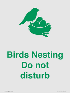 IV16913: Birds Nesting Do not disturb