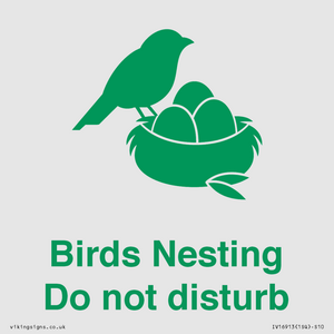IV16913: Birds Nesting Do not disturb