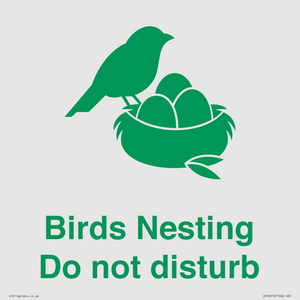 IV16913: Birds Nesting Do not disturb
