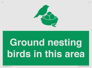 IV16919: Ground nesting birds in this area