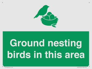 IV16919: Ground nesting birds in this area
