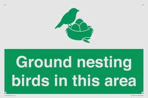 IV16919: Ground nesting birds in this area