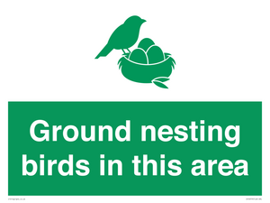 IV16919: Ground nesting birds in this area