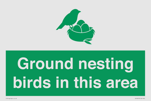 IV16919: Ground nesting birds in this area