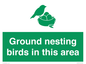 IV16919: Ground nesting birds in this area