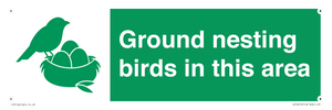 IV16919: Ground nesting birds in this area