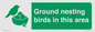 IV16919: Ground nesting birds in this area