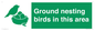 IV16919: Ground nesting birds in this area