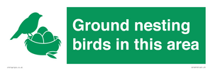 IV16919: Ground nesting birds in this area