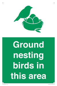 IV16919: Ground nesting birds in this area