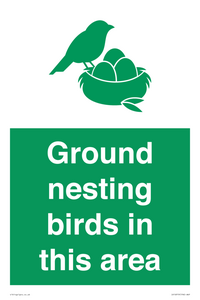 IV16919: Ground nesting birds in this area