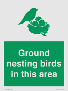 IV16919: Ground nesting birds in this area