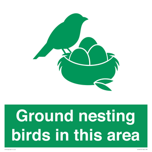 IV16919: Ground nesting birds in this area