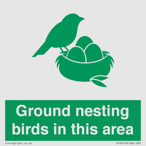 IV16919: Ground nesting birds in this area