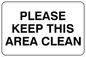 IV5297: Please keep this area clean