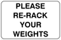 IV5298: Please re-rack your weights