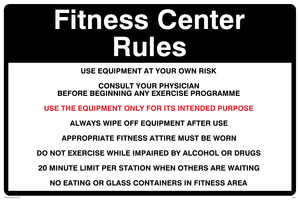 IV5301: Fitness Center Rules
