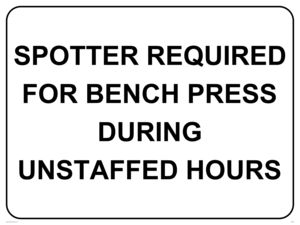 IV5303: Spotter required