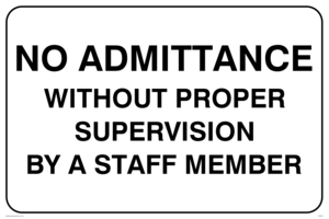 IV5305: No admittance
