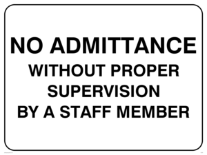 IV5305: No admittance