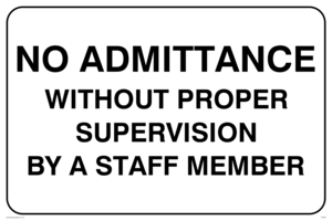 IV5305: No admittance
