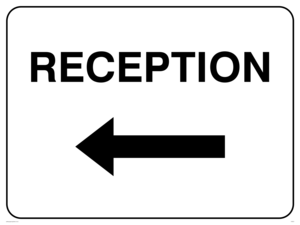 IV5521: Reception (Arrow left)