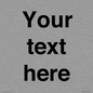 IV5902: Custom plain information sign. Black text