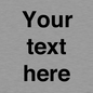 IV5902: Custom plain information sign. Black text