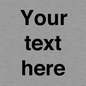 IV5902: Custom plain information sign. Black text