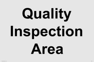 IV5919: Quality inspection area