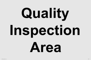 IV5919: Quality inspection area