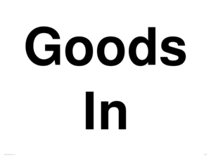 IV7001: Goods In