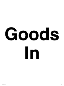 IV7001: Goods In