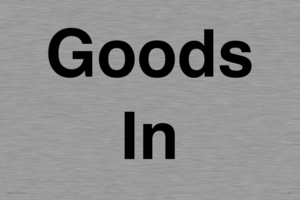 IV7001: Goods In