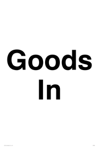 IV7001: Goods In