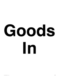 IV7001: Goods In