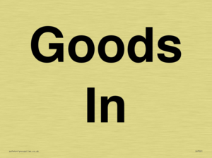 IV7001: Goods In