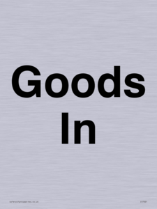 IV7001: Goods In