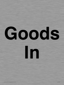 IV7001: Goods In