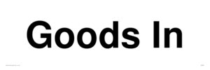 IV7001: Goods In