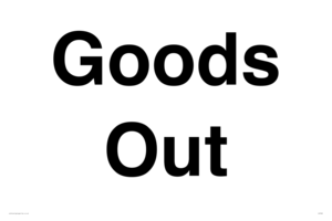 IV7002: Goods Out