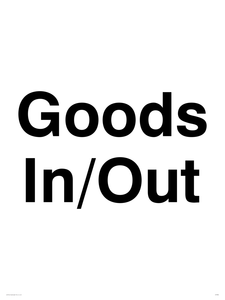 IV7004: Goods In/Out