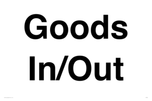 IV7004: Goods In/Out