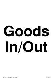 IV7004: Goods In/Out