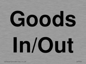 IV7004: Goods In/Out